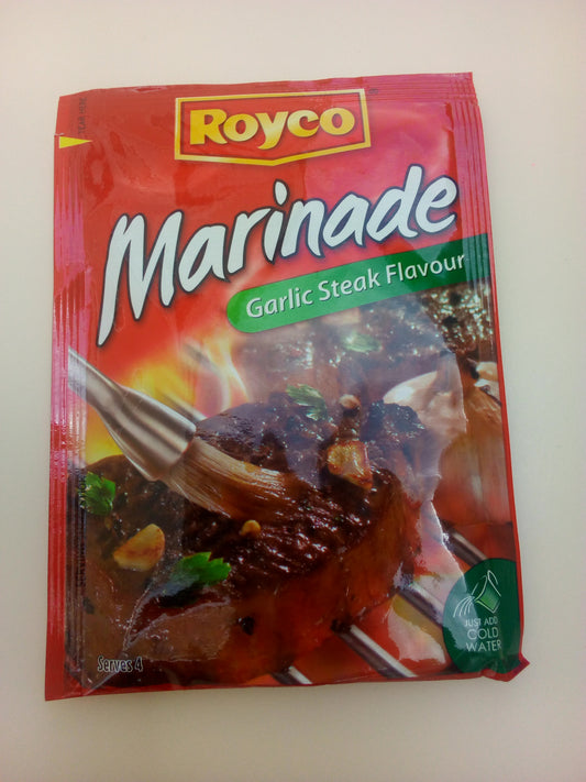 Marinade: garlic steak flavour