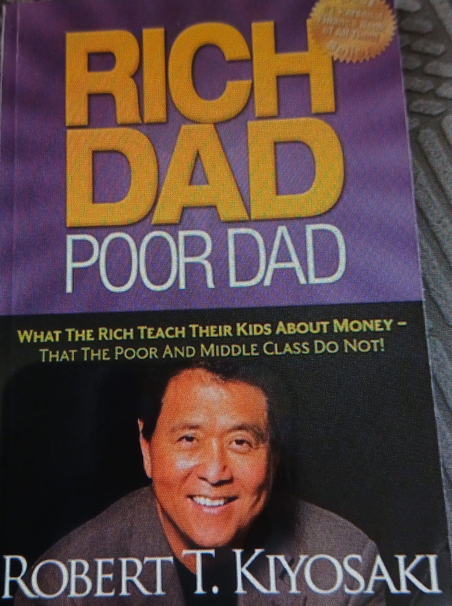 'Rich dad poor dad'  book