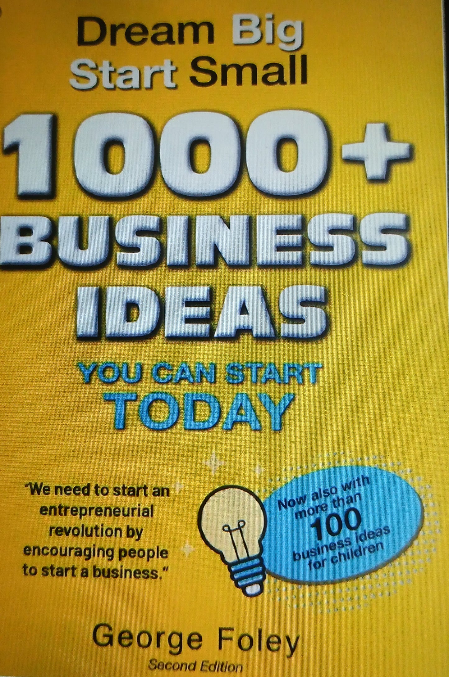 '1000+ business ideas'  book